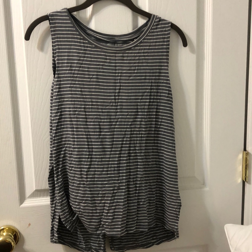 tank top with an open back